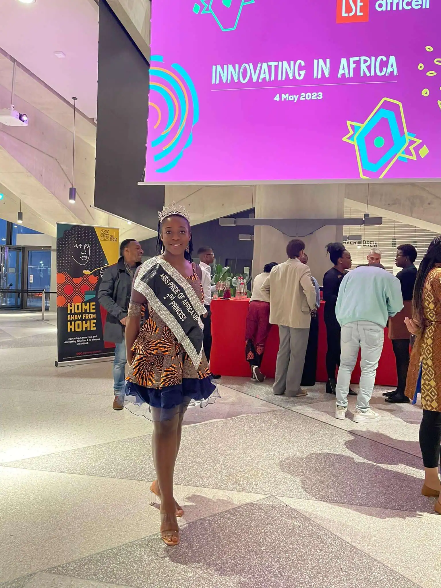 2nd Princess Itiafa Akerejola attending event in Africa